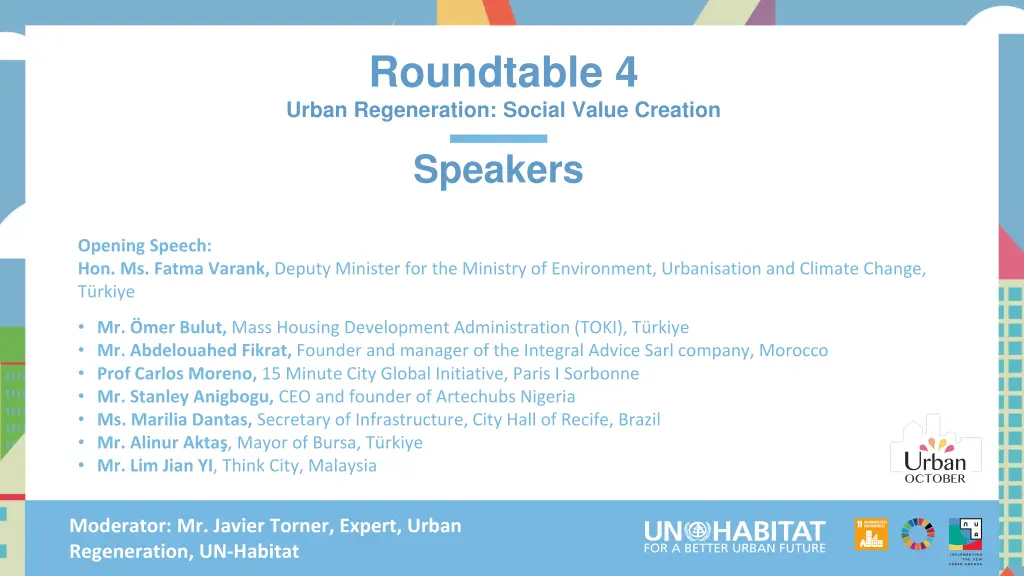 roundtable 4 urban regeneration social value