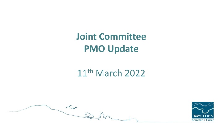 joint committee pmo update