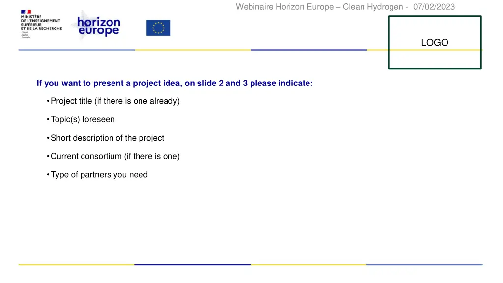 webinaire horizon europe clean hydrogen 07 02 2023 1