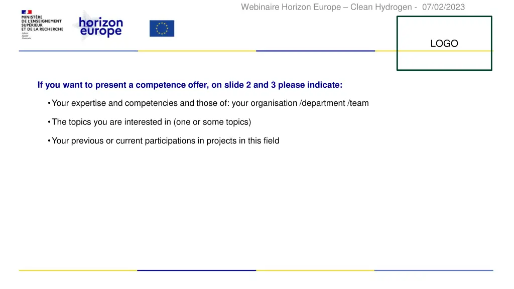 webinaire horizon europe clean hydrogen 07 02 2023 2