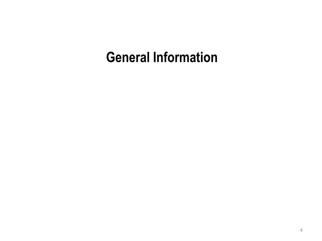 general information