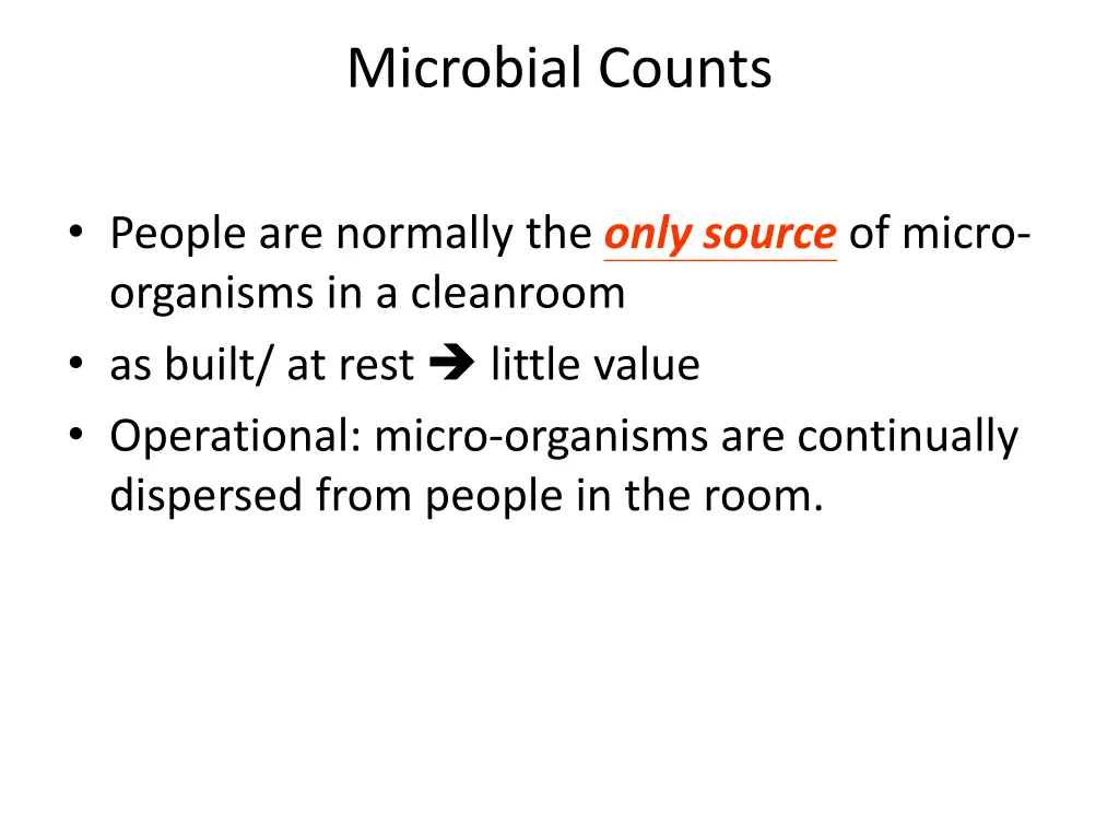 microbial counts