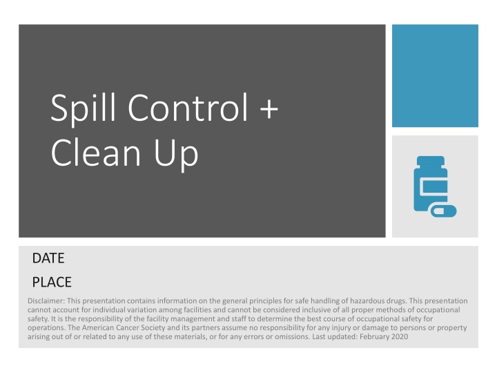 spill control clean up