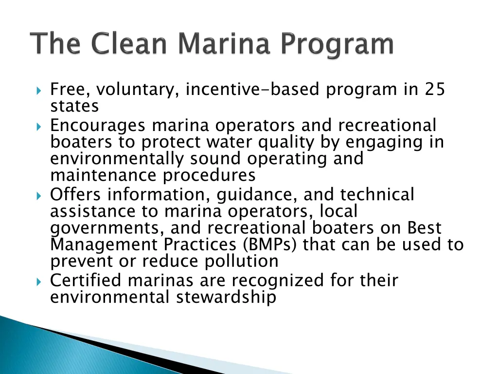 free voluntary incentive based program