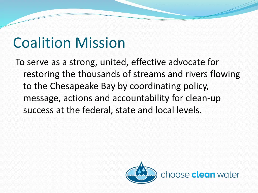 coalition mission