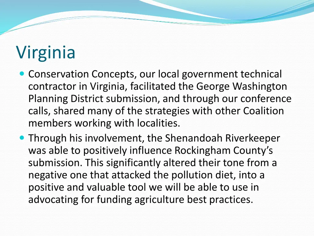 virginia conservation concepts our local