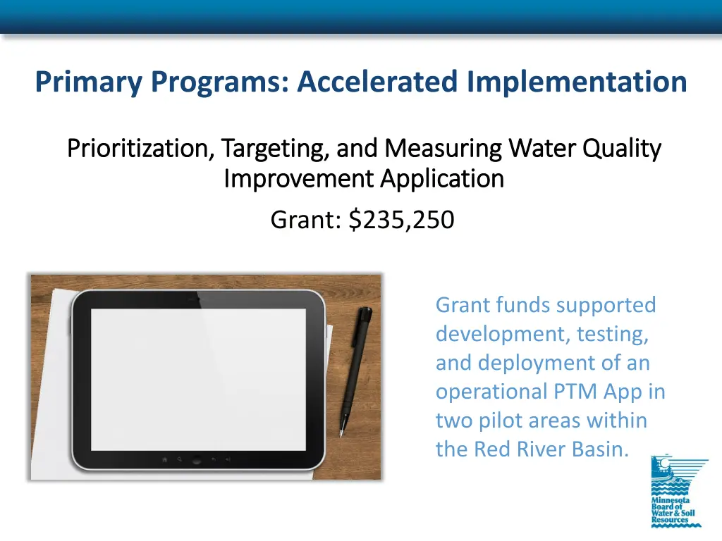 primary programs accelerated implementation