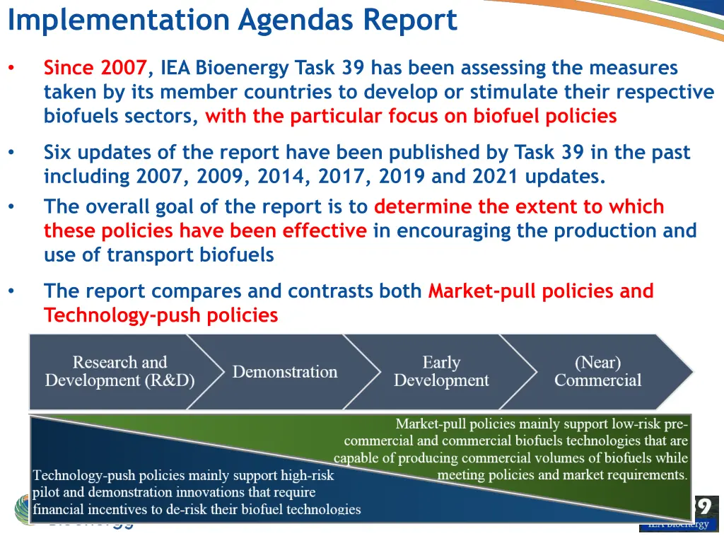 implementation agendas report