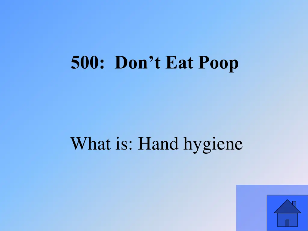 500 don t eat poop 1