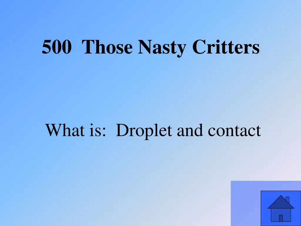 500 those nasty critters 1