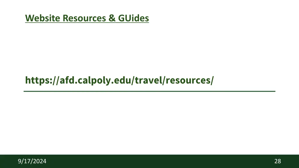 website resources guides