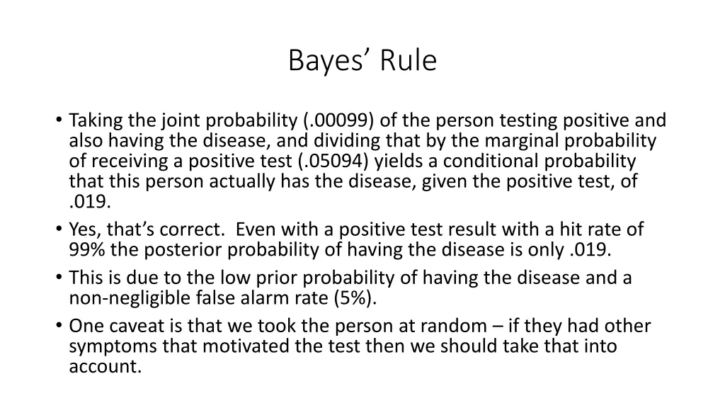 bayes rule 9