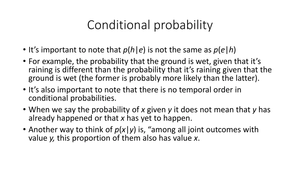 conditional probability 4