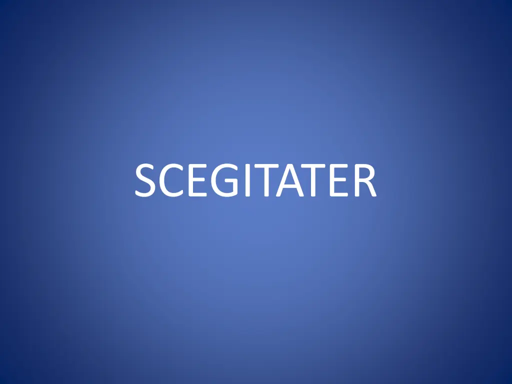 scegitater