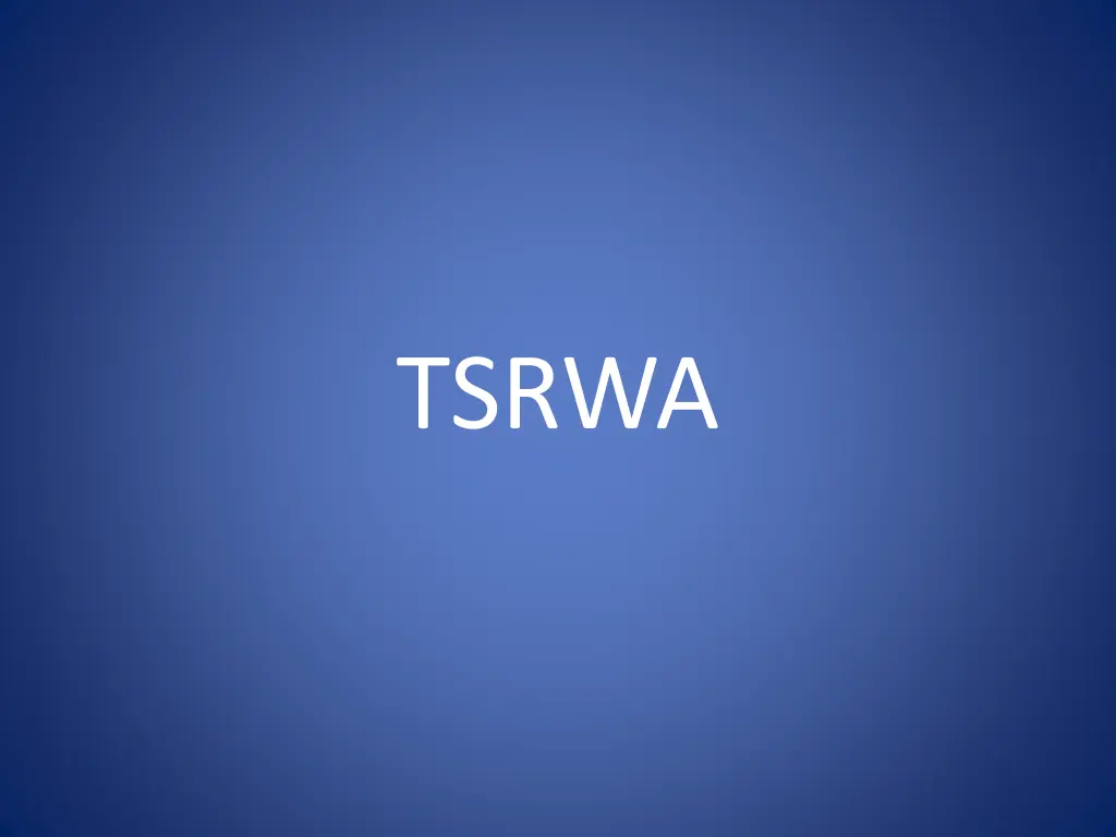 tsrwa