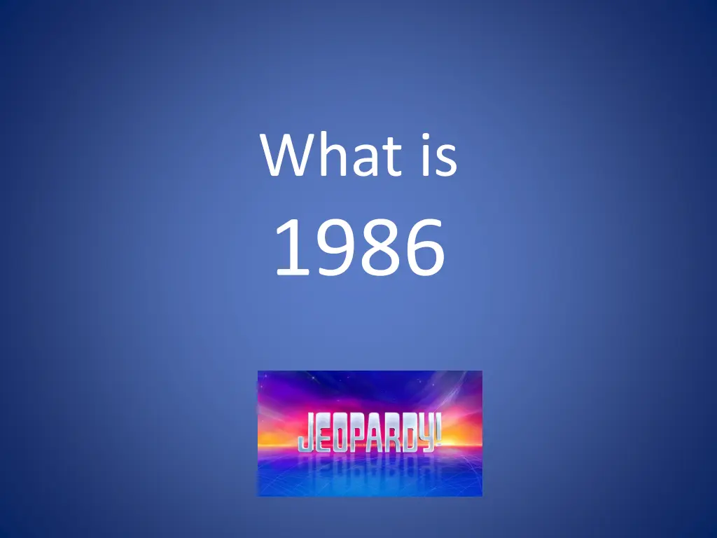 what is 1986