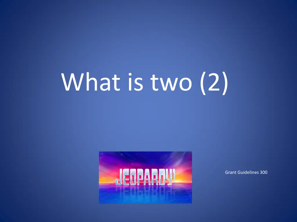 what is two 2