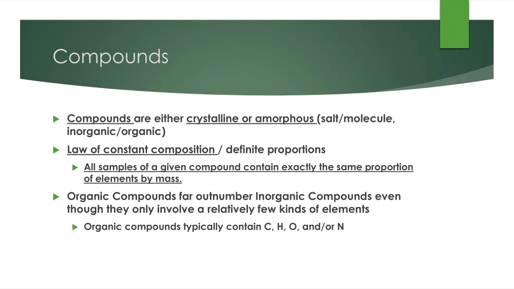 compounds