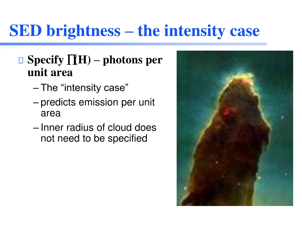 sed brightness the intensity case 1