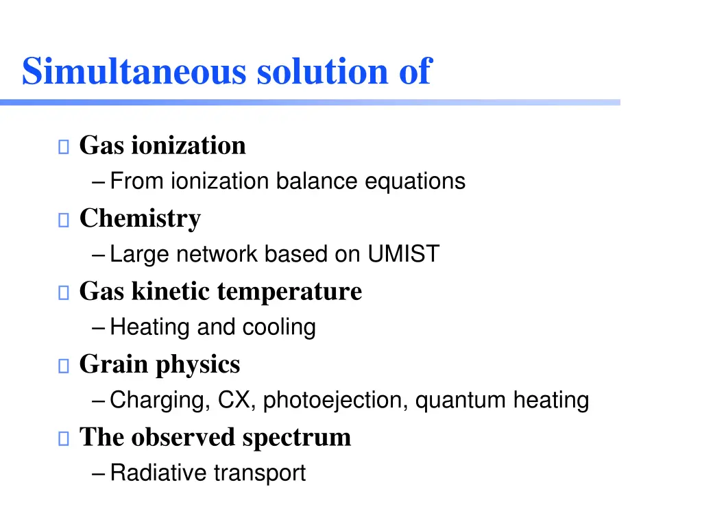 simultaneous solution of