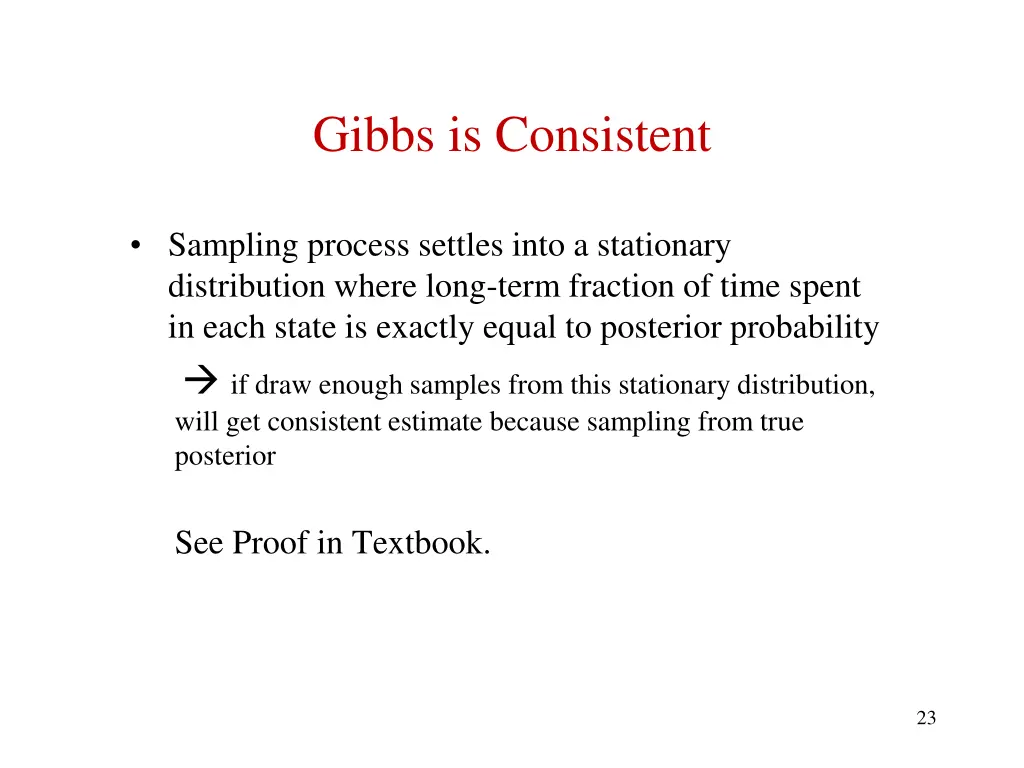 gibbs is consistent