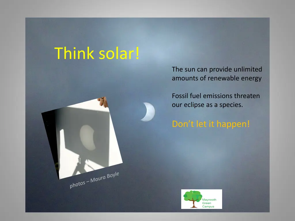 think solar