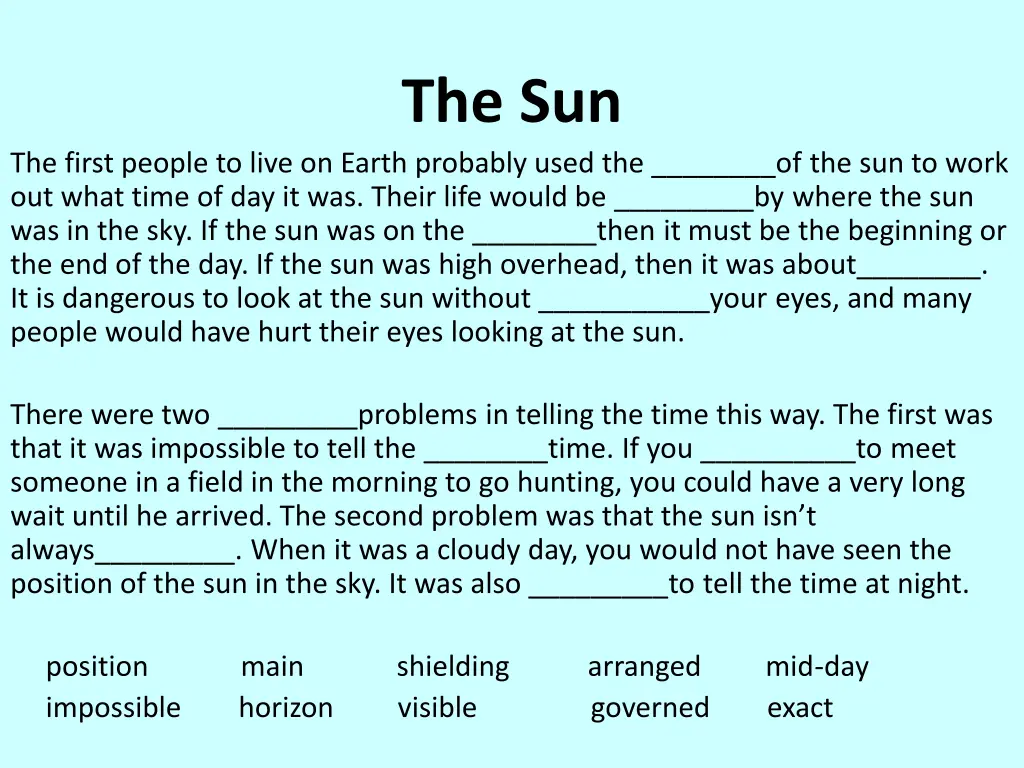 the sun 2