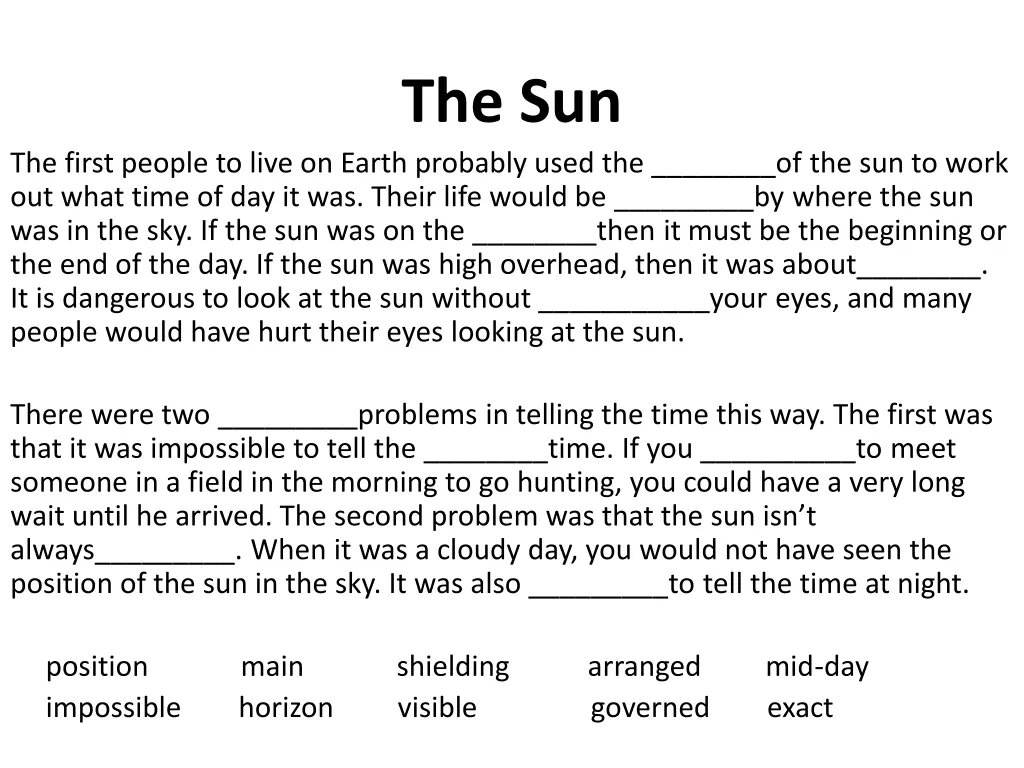 the sun 4