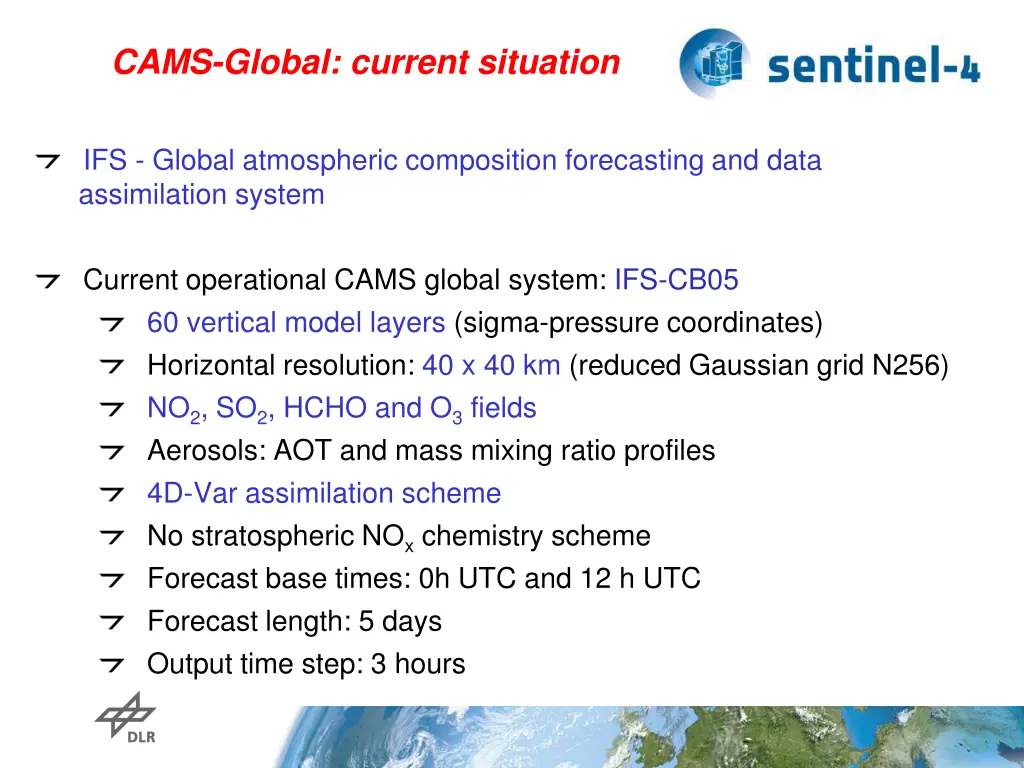 cams global current situation