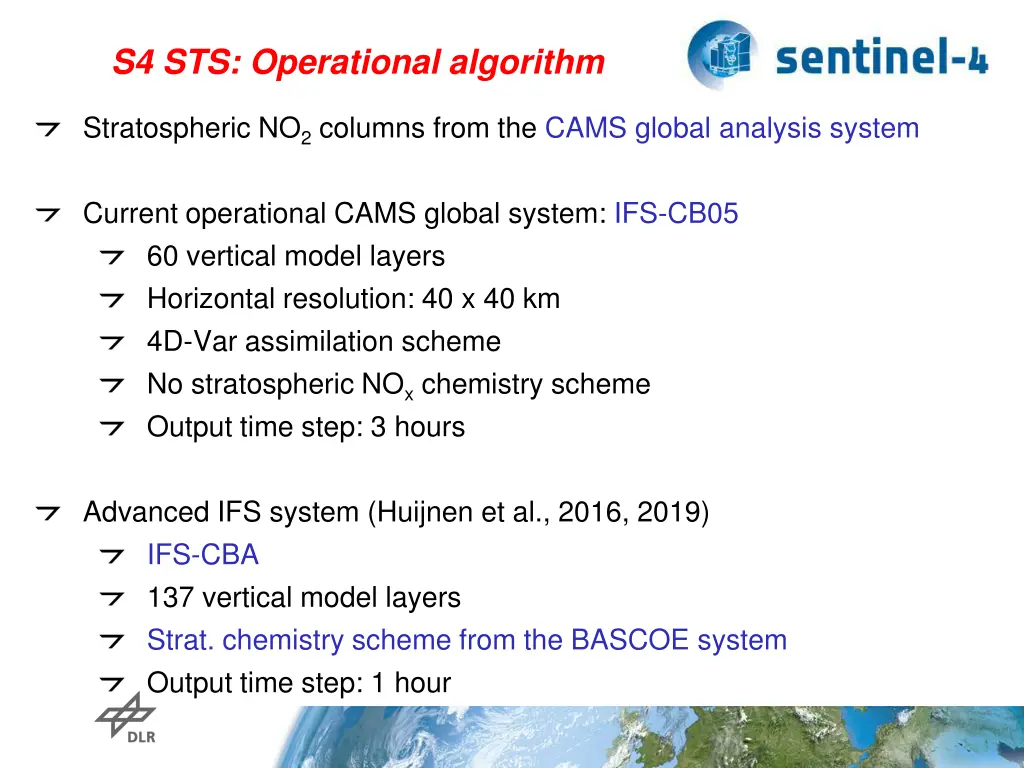 s4 sts operational algorithm