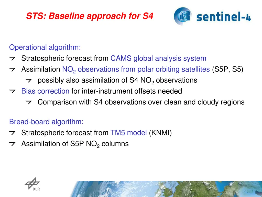 sts baseline approach for s4