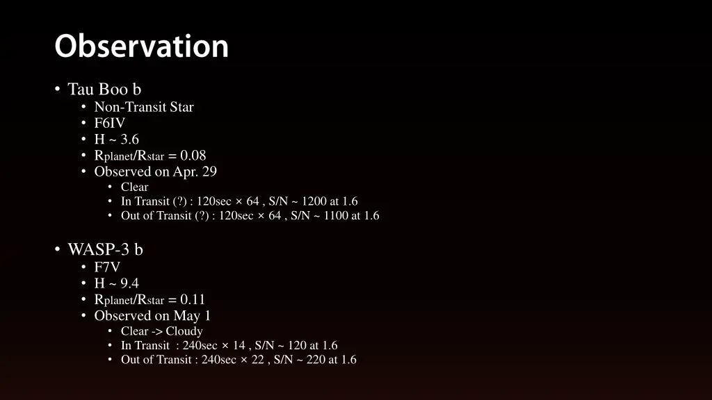 tau boo b non transit star f6iv h 3 6 r planet