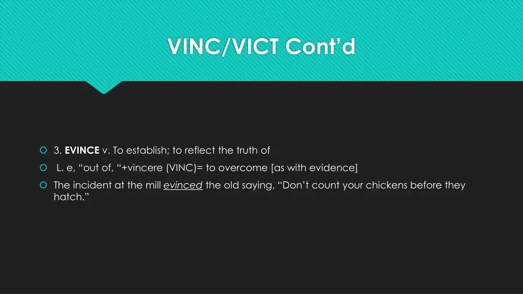 vinc vict cont d