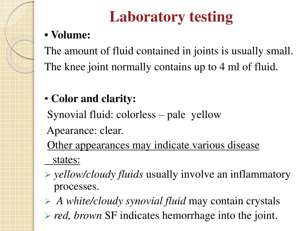 laboratory testing