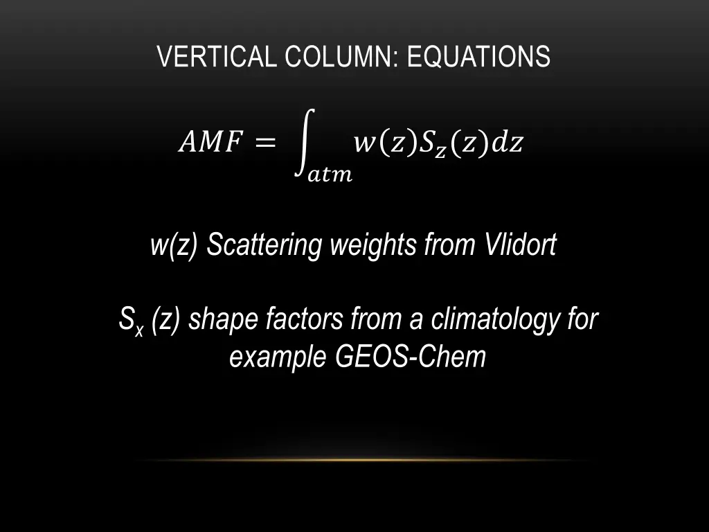 vertical column equations 1