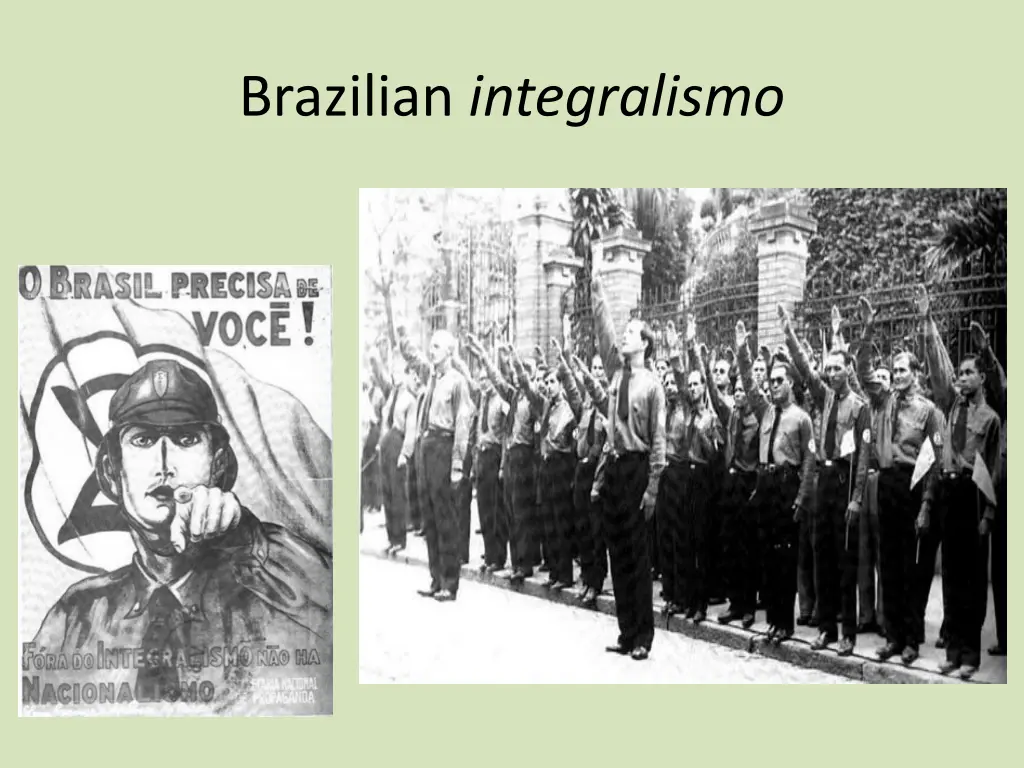 brazilian integralismo