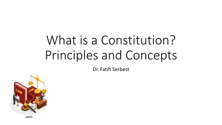 what is a constitution principles and concepts