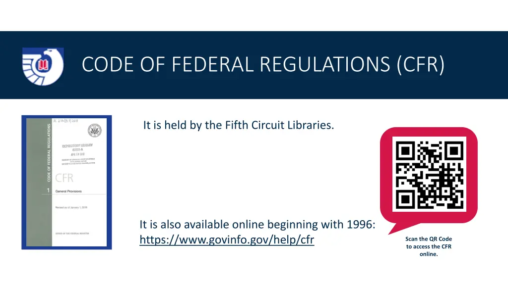 code of federal regulations cfr 1