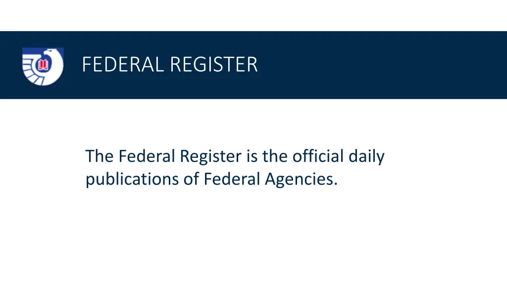 federal register