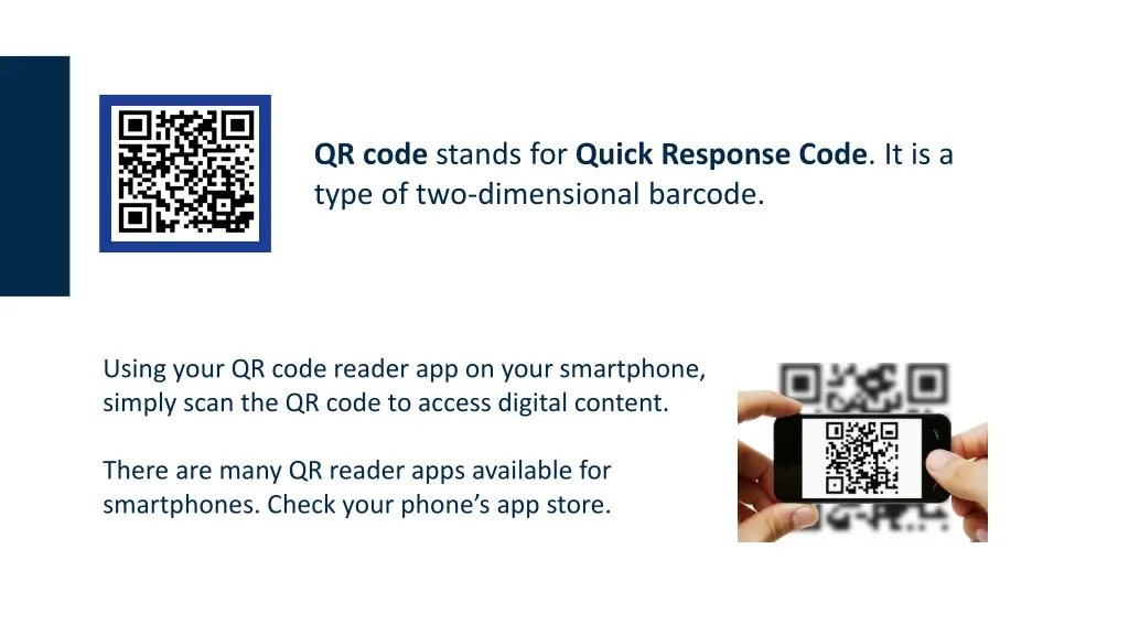 qr code stands for quick response code