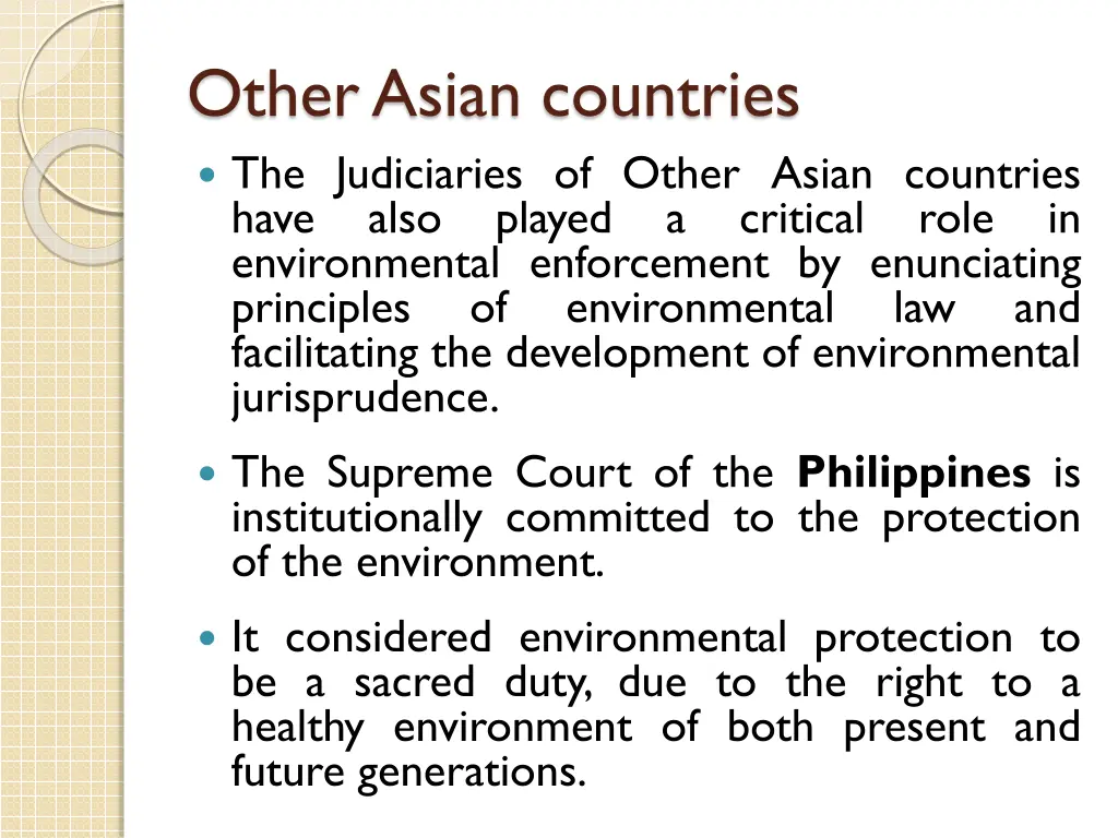 other asian countries the judiciaries of other