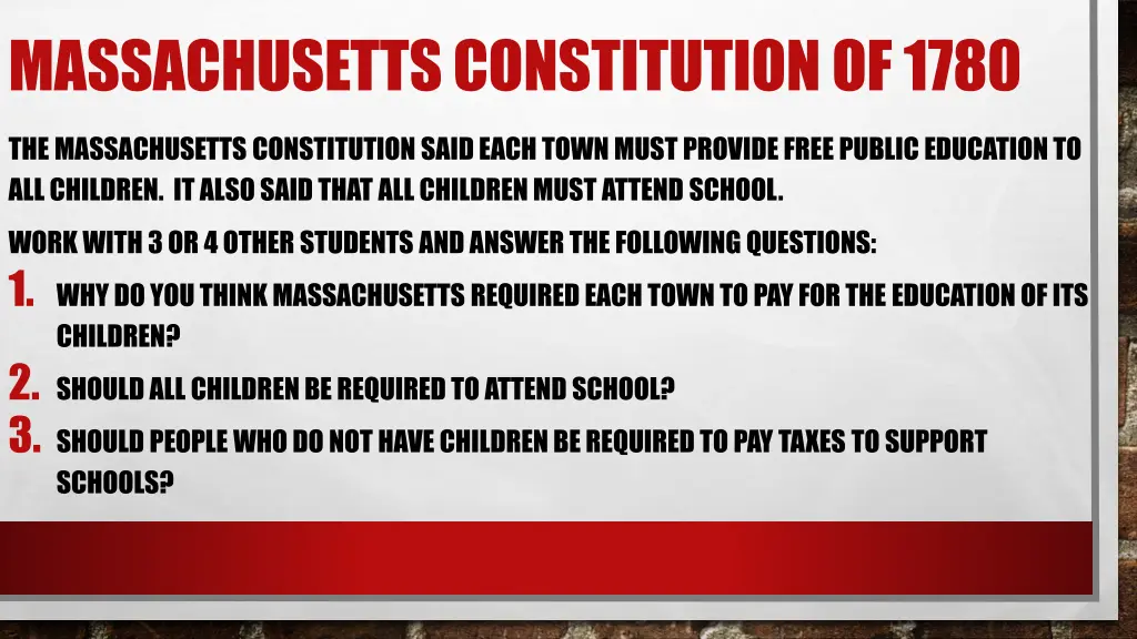 massachusetts constitution of 1780