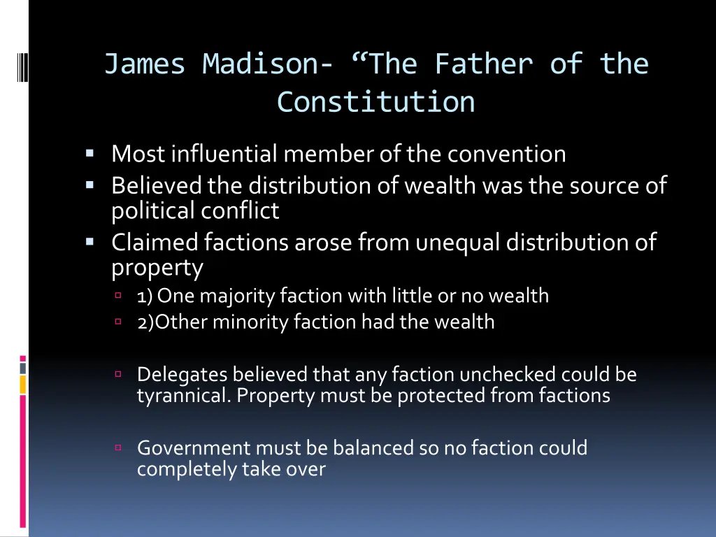 james madison the father of the constitution