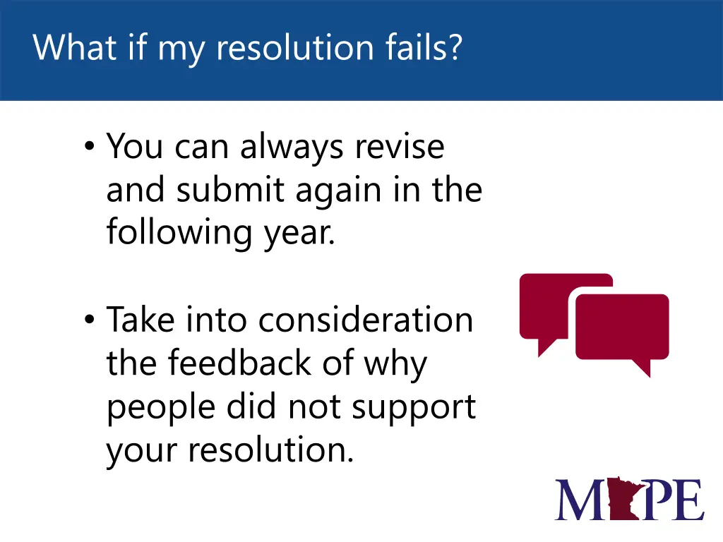 what if my resolution fails