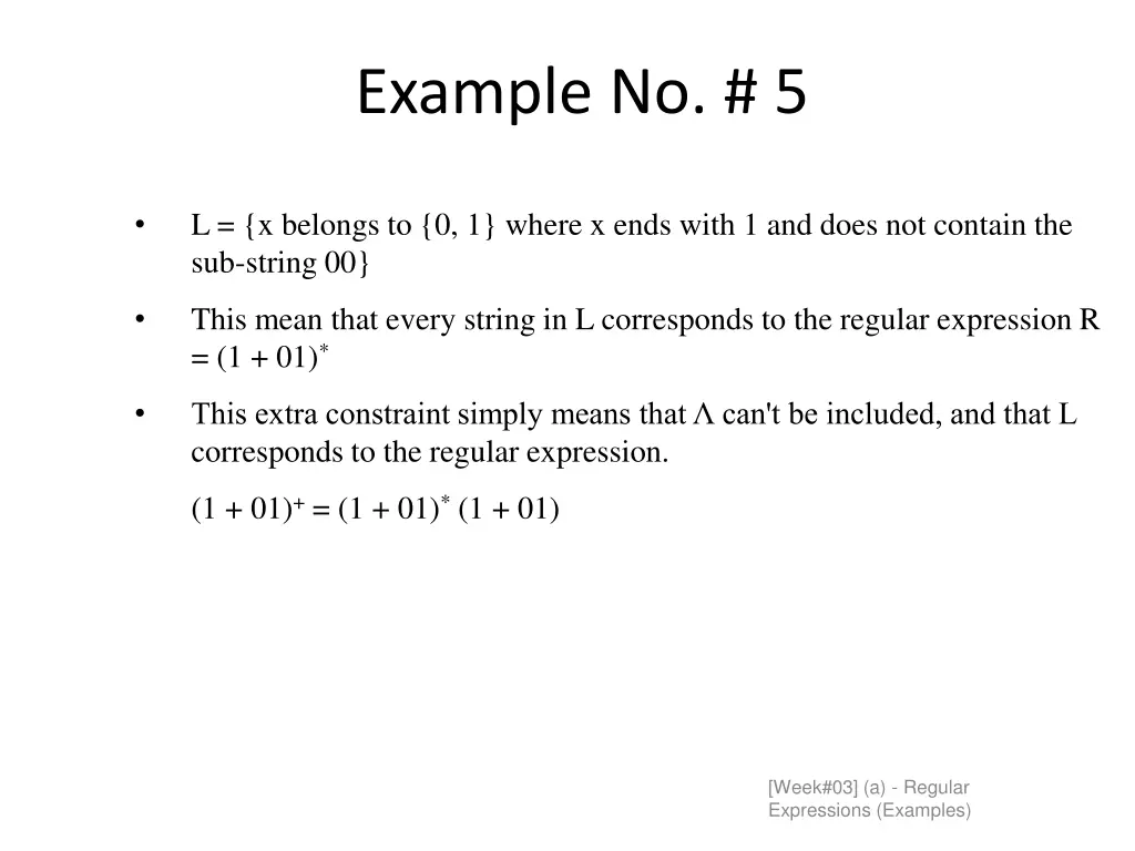 example no 5