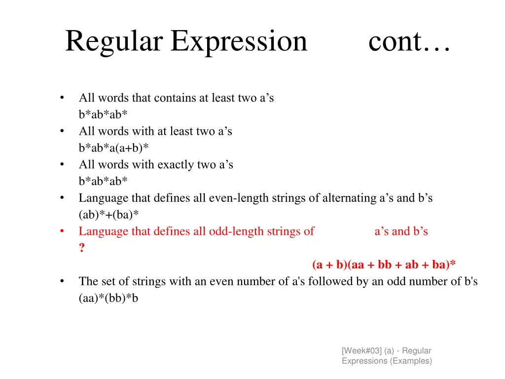 regular expression 11