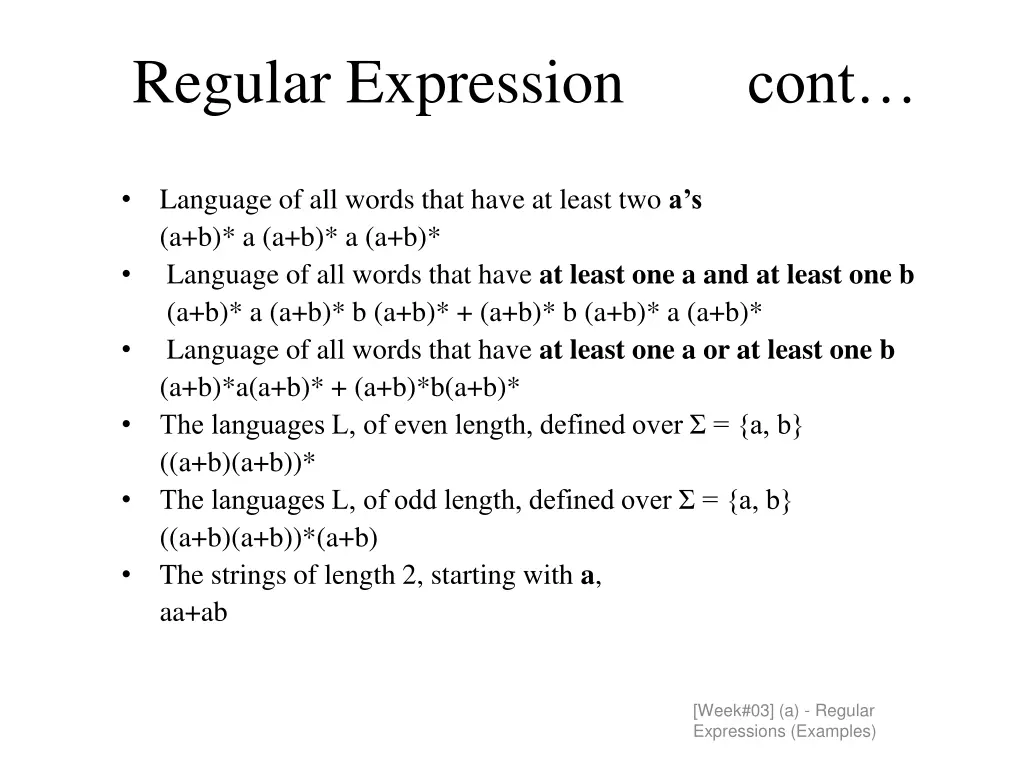 regular expression 2