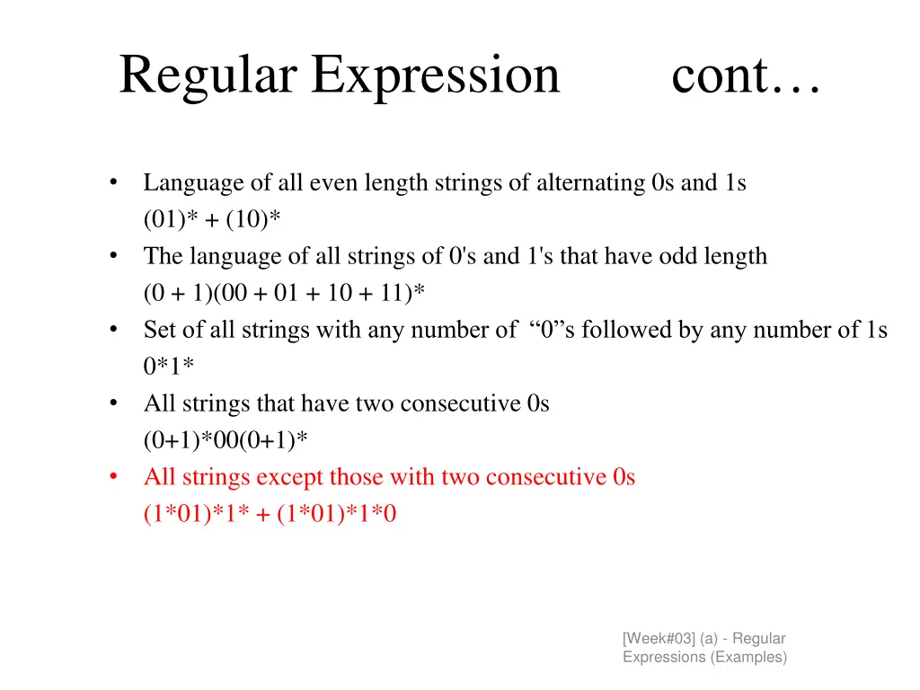 regular expression 20