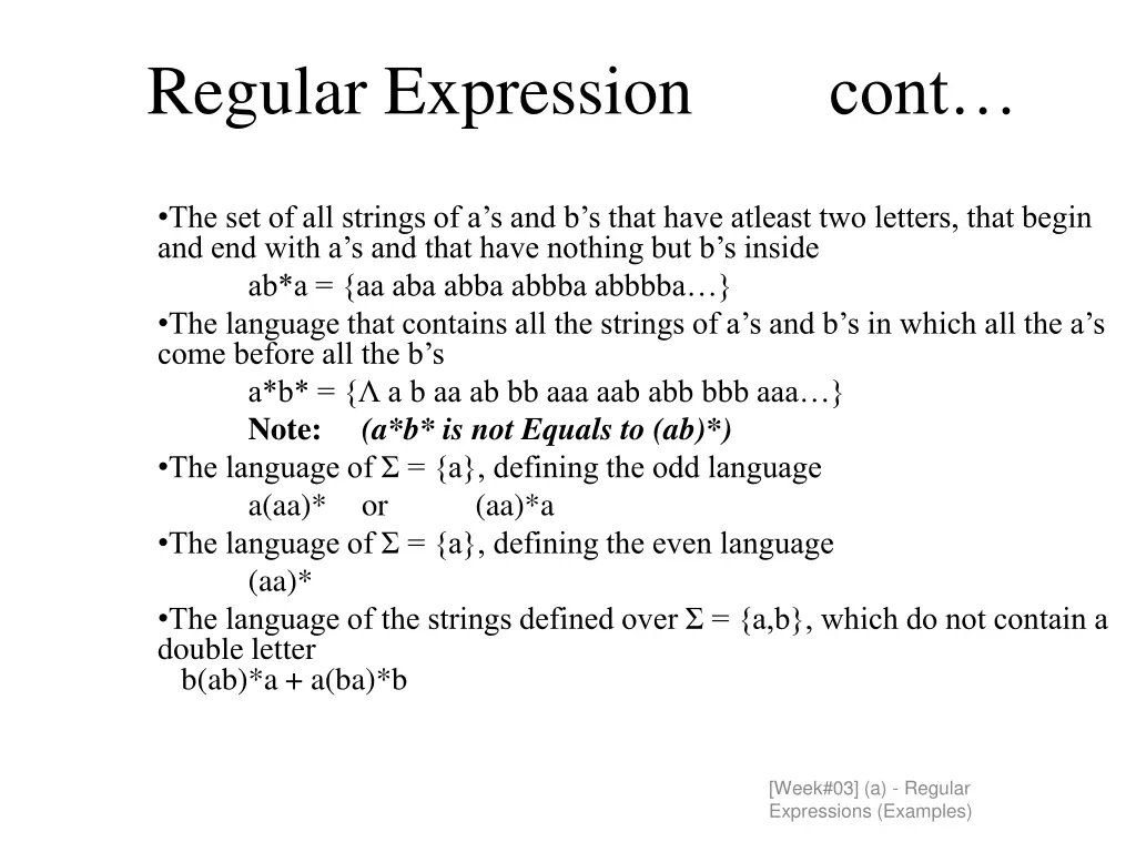 regular expression 5