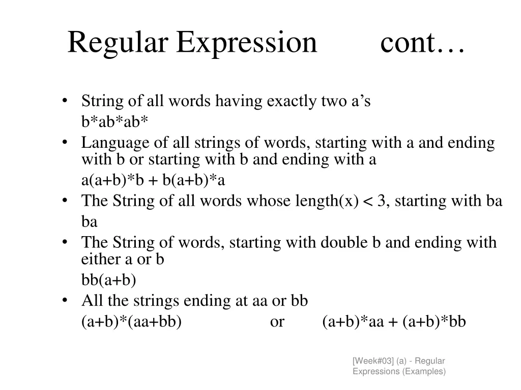 regular expression 8